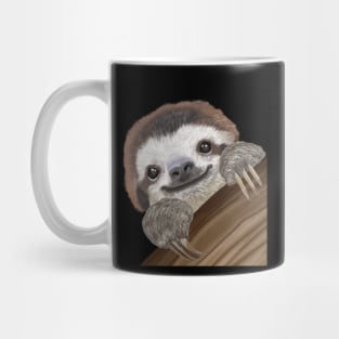 Cute and Colourful Baby Sloth Mug